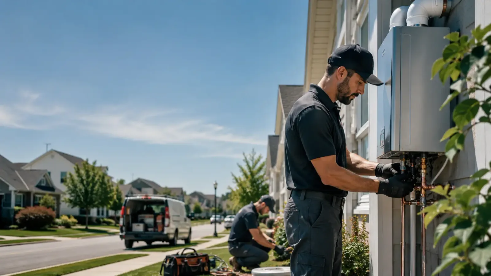Tankless Water Heater Installation in Jay, ME
